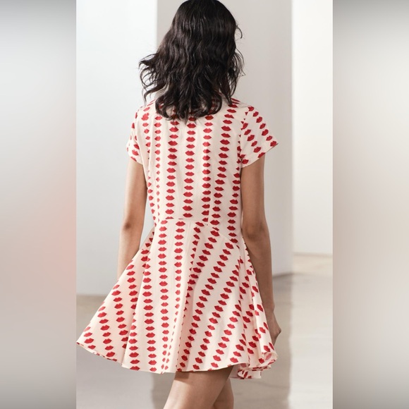 ZW COLLECTION SKATER PRINTED DRESS - Picture 4 of 4